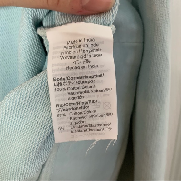 J Crew Garment Dyed Hoodie Sweatshirt - Picture 8 of 8